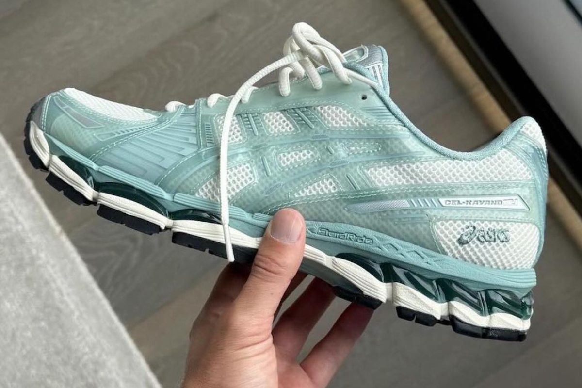 Ronnie Fieg Teases New Kith x ASICS GEL-KAYANO 12.1 “Light Sage” Sneaker