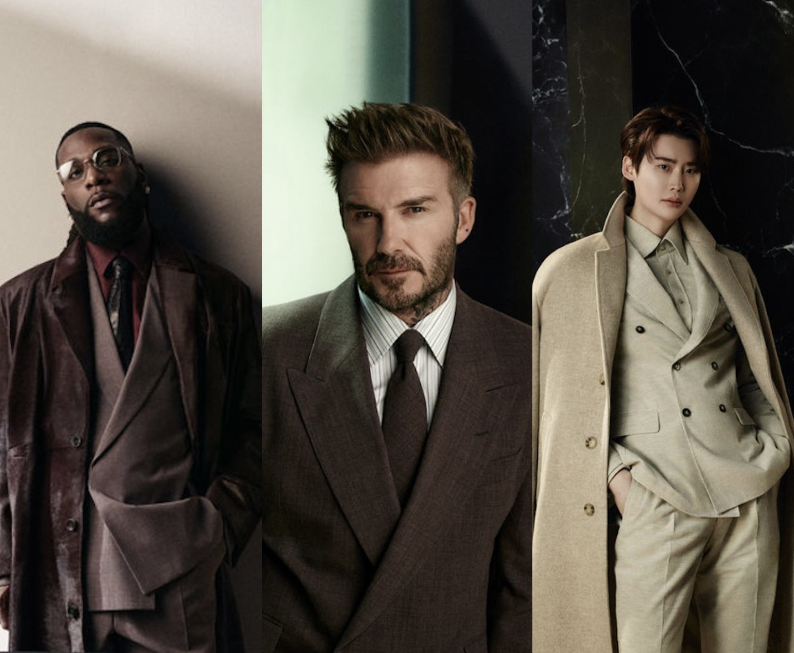 BOSS Unveils Star-Studded Campaign Featuring David Beckham, Burna Boy and more..