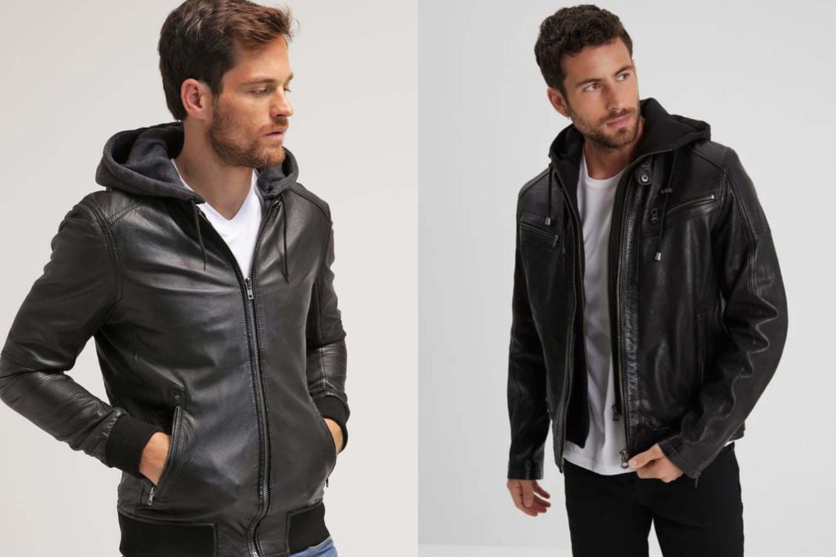 How to Style Men’s Hooded Leather Jacket