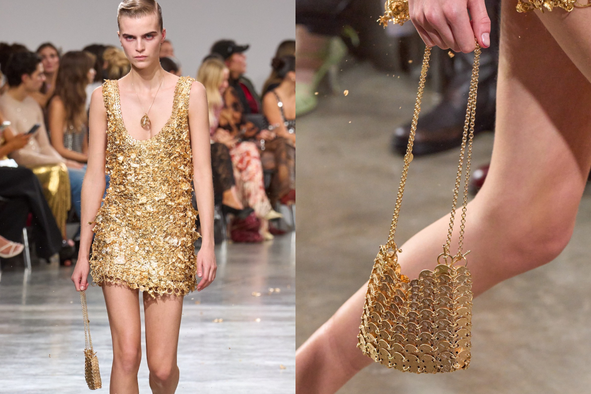 Rabanne Debut World’s “Most Expensive Bag” on SS25 Runway Show at PFW