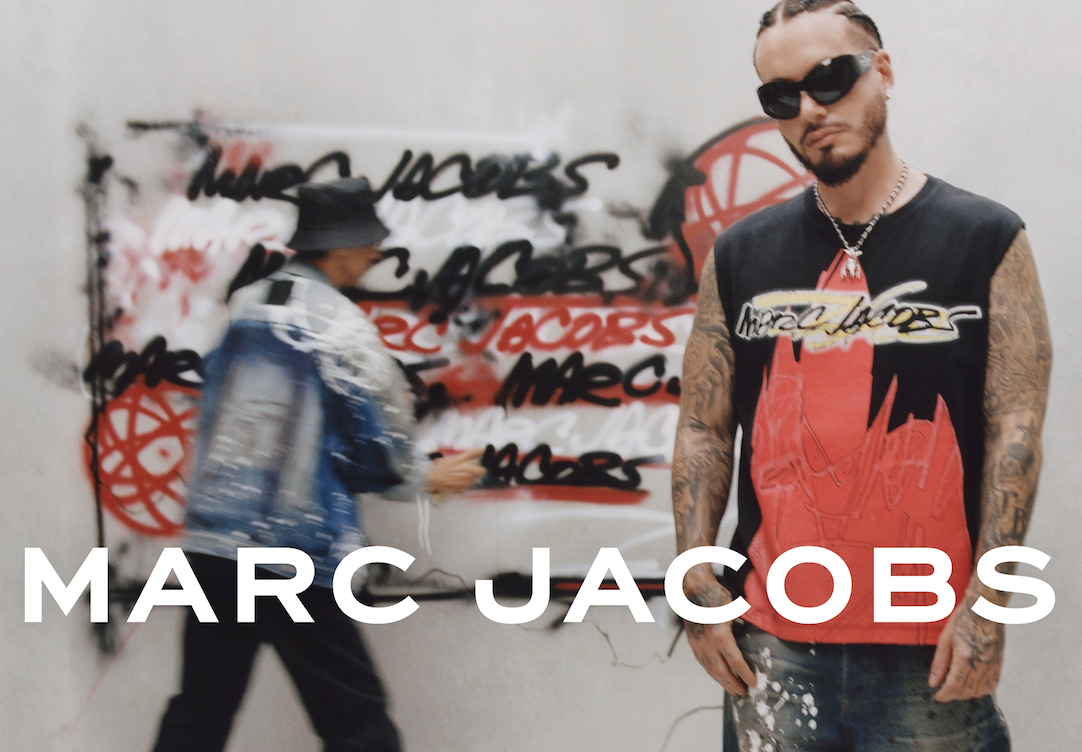 Marc Jacobs Joins Forces with Futura for 40th Anniversary Collection starring J Balvin and Paloma Elsesser