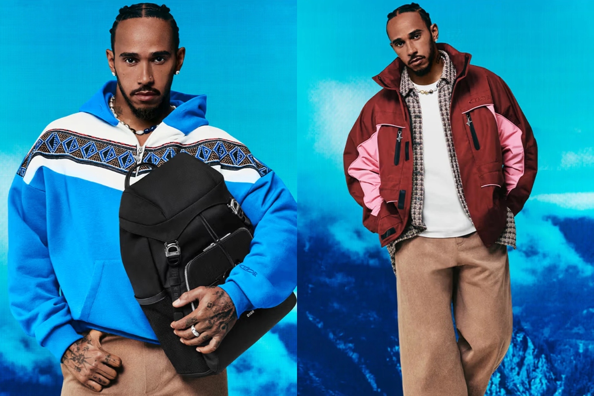 Dior Debuts New Campaign Alongside Lewis Hamilton