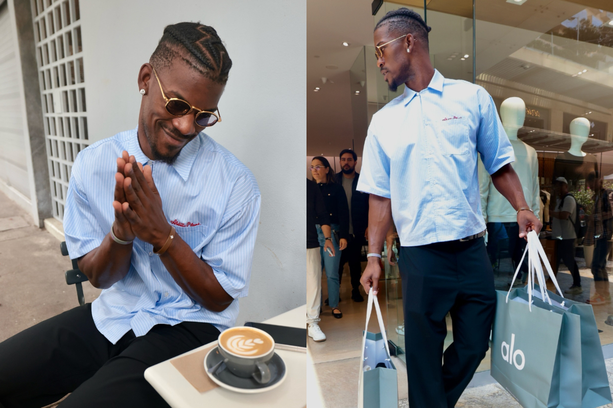 SPOTTED: Jimmy Butler Obsesses Over Coffee in ABOUT:BLANK and Loewe