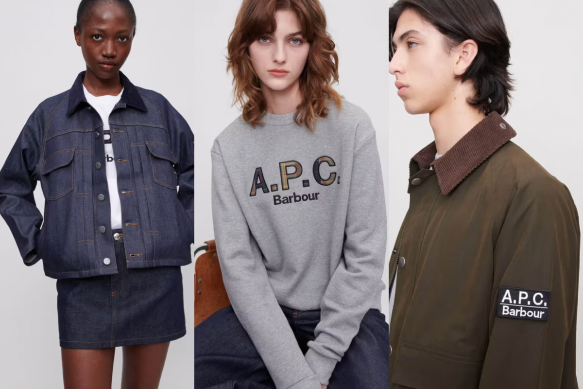 A.P.C. Links up with Barbour on Heritage Driven Collection