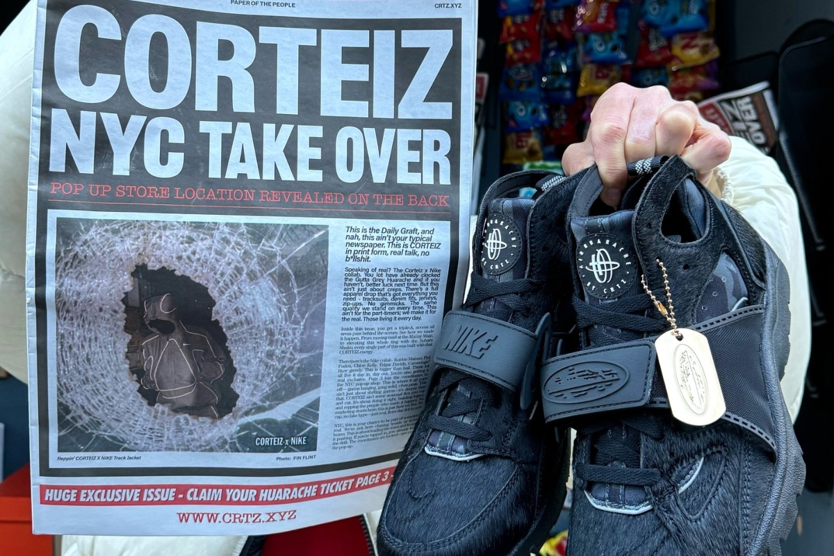 Corteiz & Nike Head to ‘The Big Apple’ for New Air Trainer Huarache Release