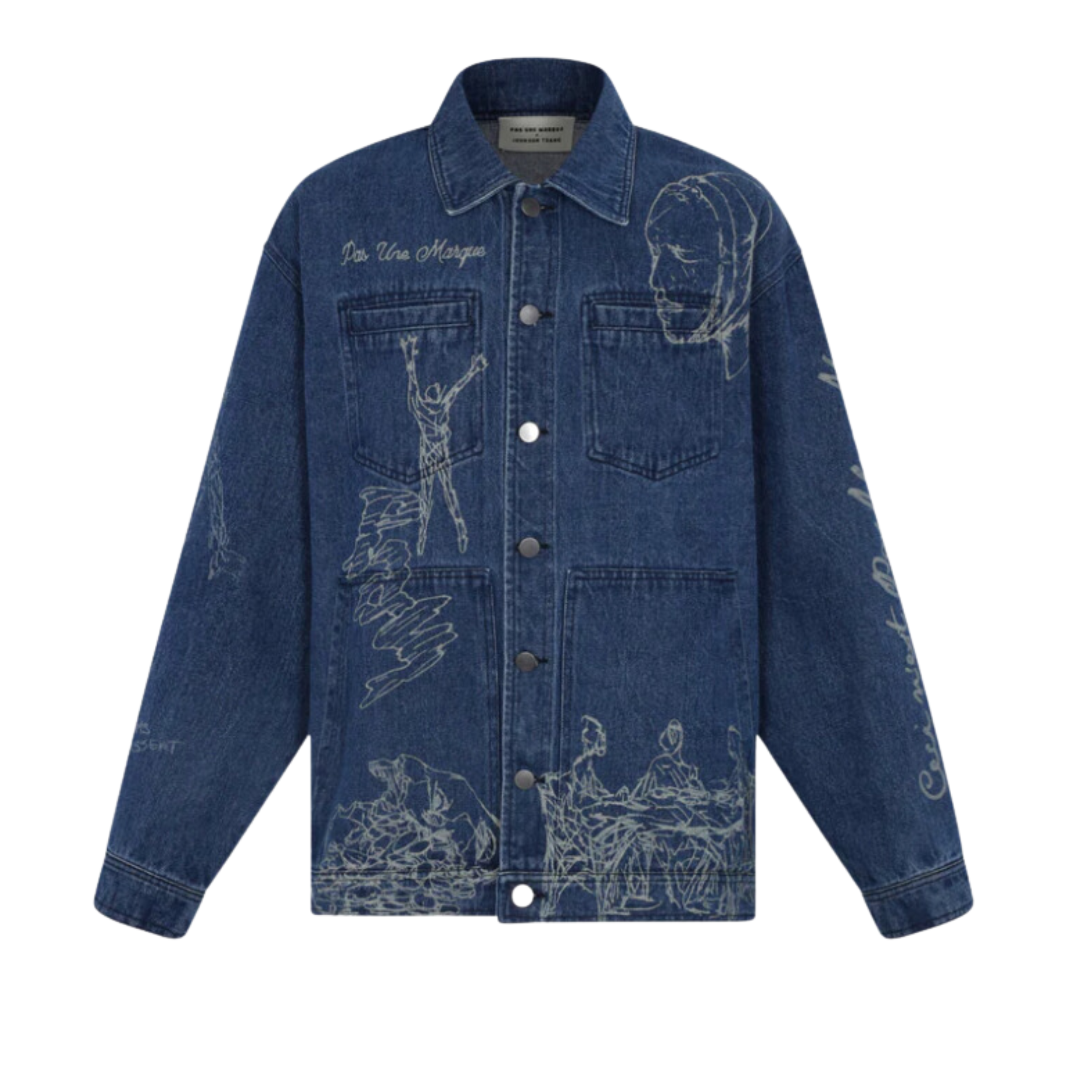 Pas Une Marque Johnson Tsang Heavy denim jacket