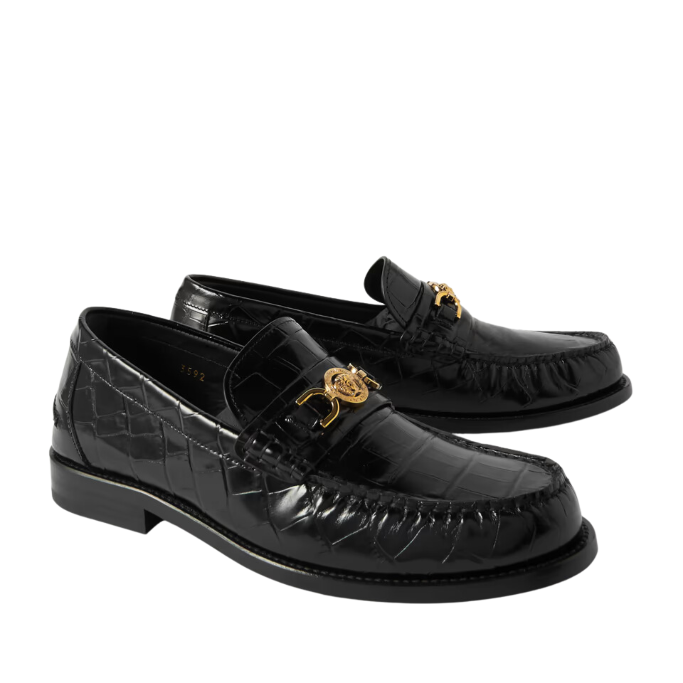 versace horsebit loafers