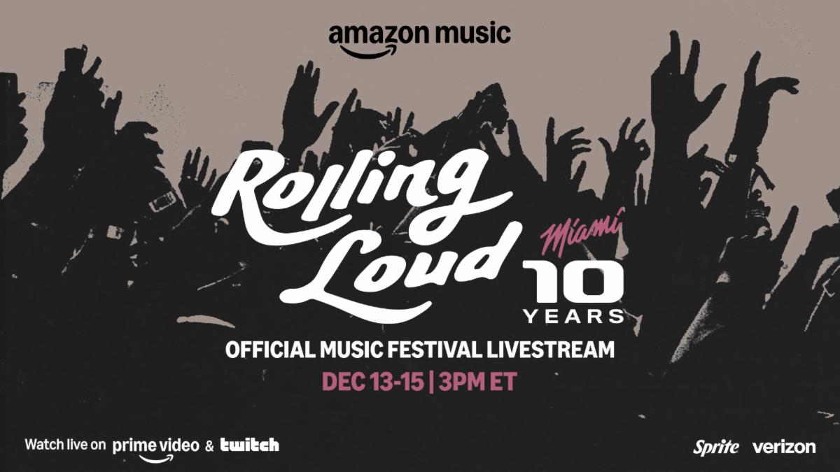 Rolling Loud Miami and Amazon Music Join Forces for Exclusive Livestream Celebrating 10 Years