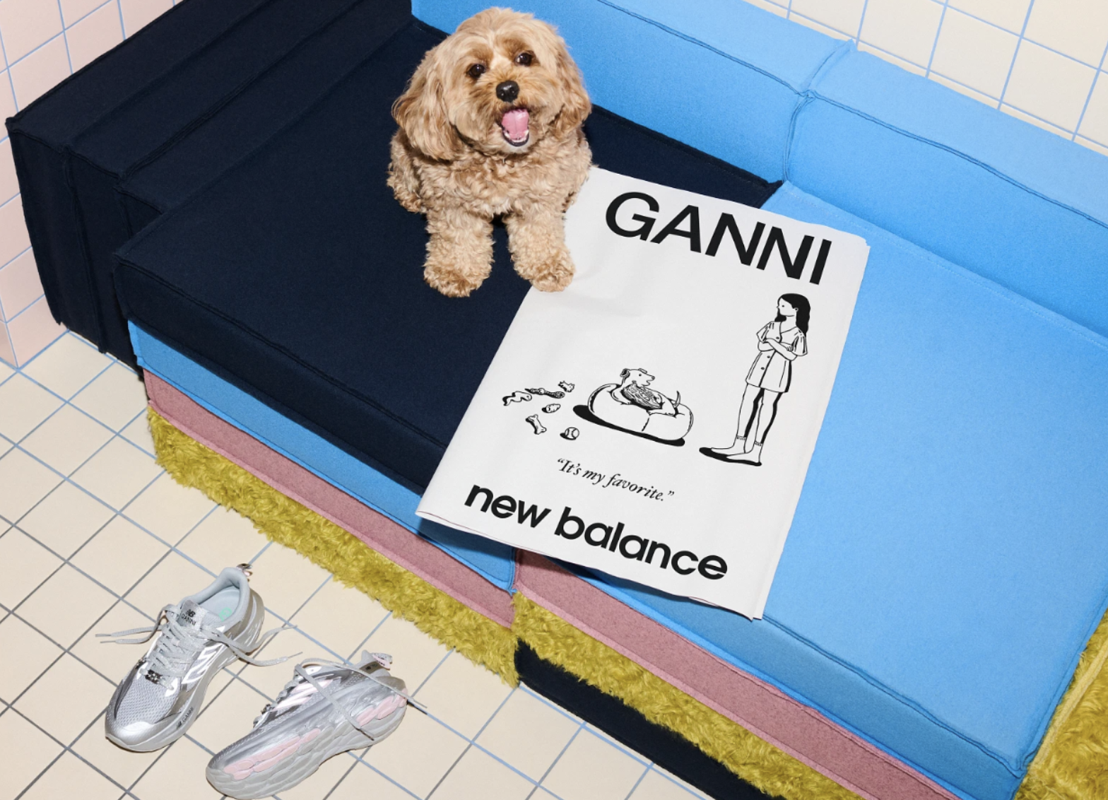 GANNI Join New Balance to Launch Fresh Foam Trainers