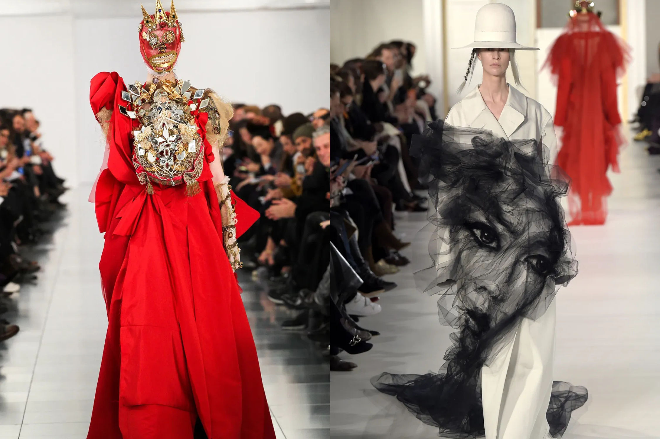 John Galliano SS15 and SS17 Artisinal collections for Maison Margiela