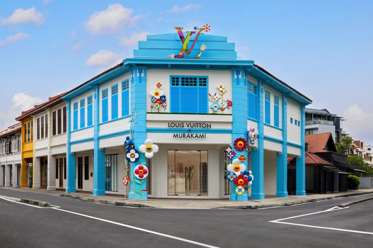 Louis Vuitton x Takashi Murakami Goes All Out for Singapore Pop-Up