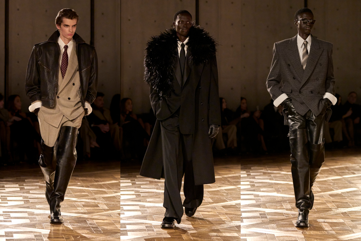 PFW: Saint Laurent Fall/Winter 2025 Menswear Collection