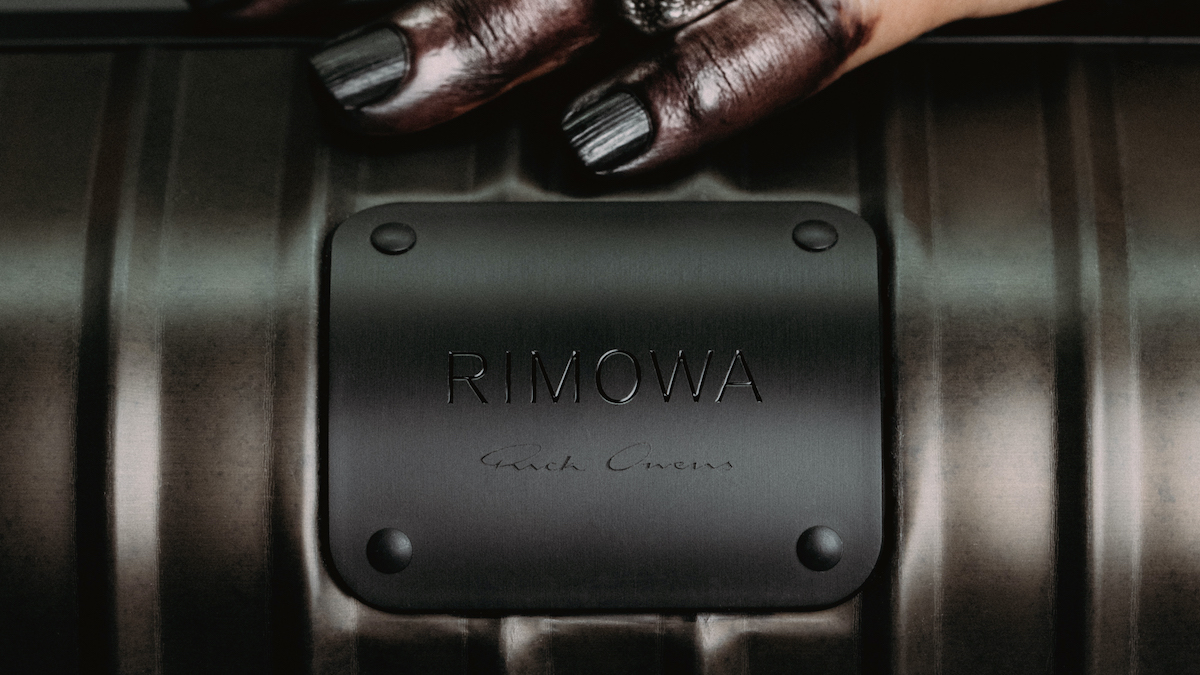 RIMOWA Unveils a Luggage Collaboration With Rick Owens