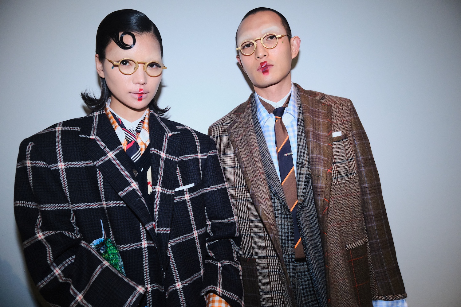 NYFW: Backstage at Thom Browne Fall/Winter 2025