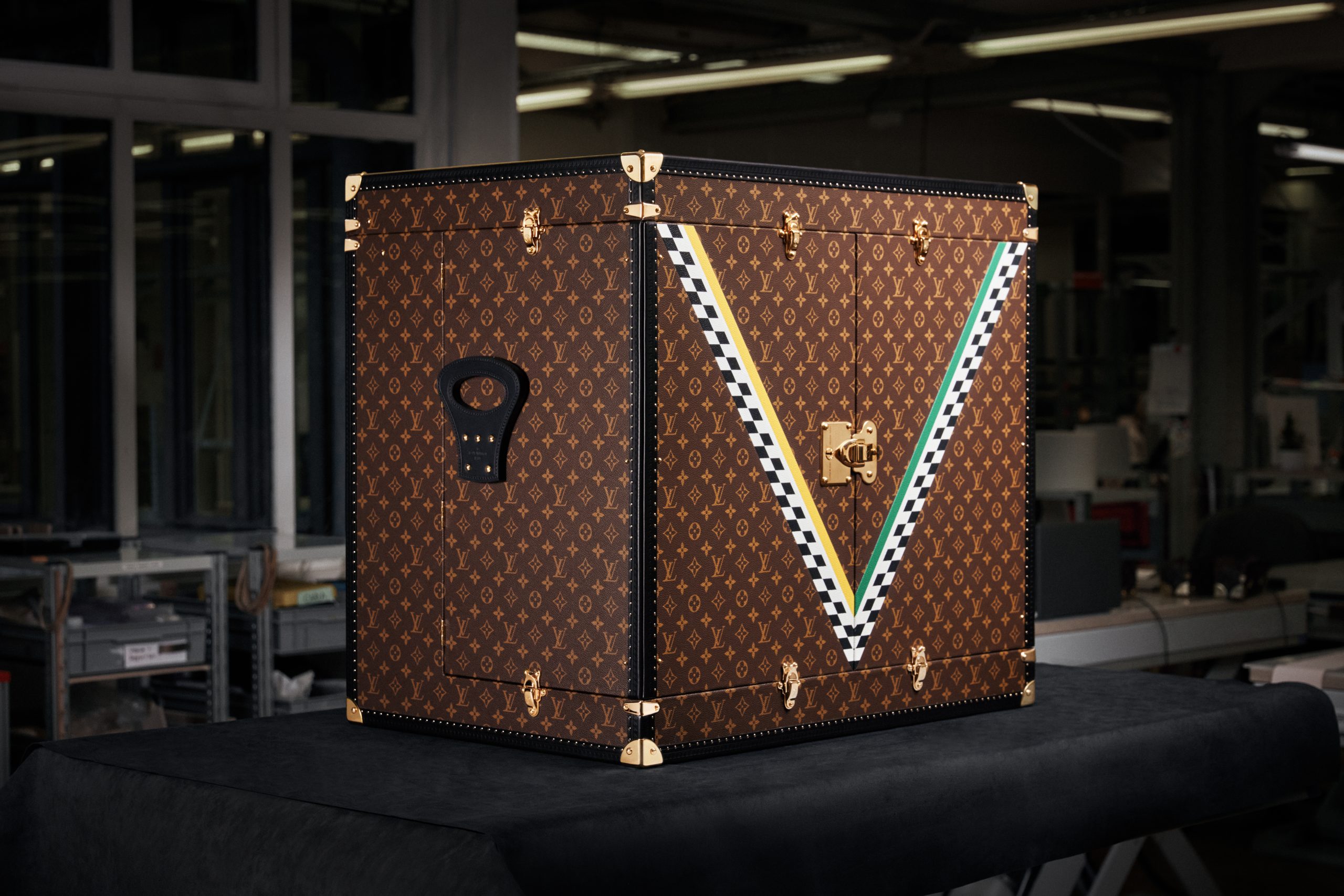 Louis Vuitton Unveils Special-Edition Trophy Trunk for Formula 1’s 75th Anniversary