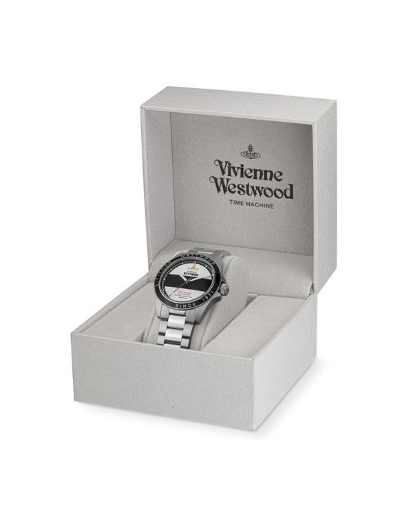 PAUSE Valentine's Day Gift Guide: Vivienne Westwood Silver Blackwall Watch