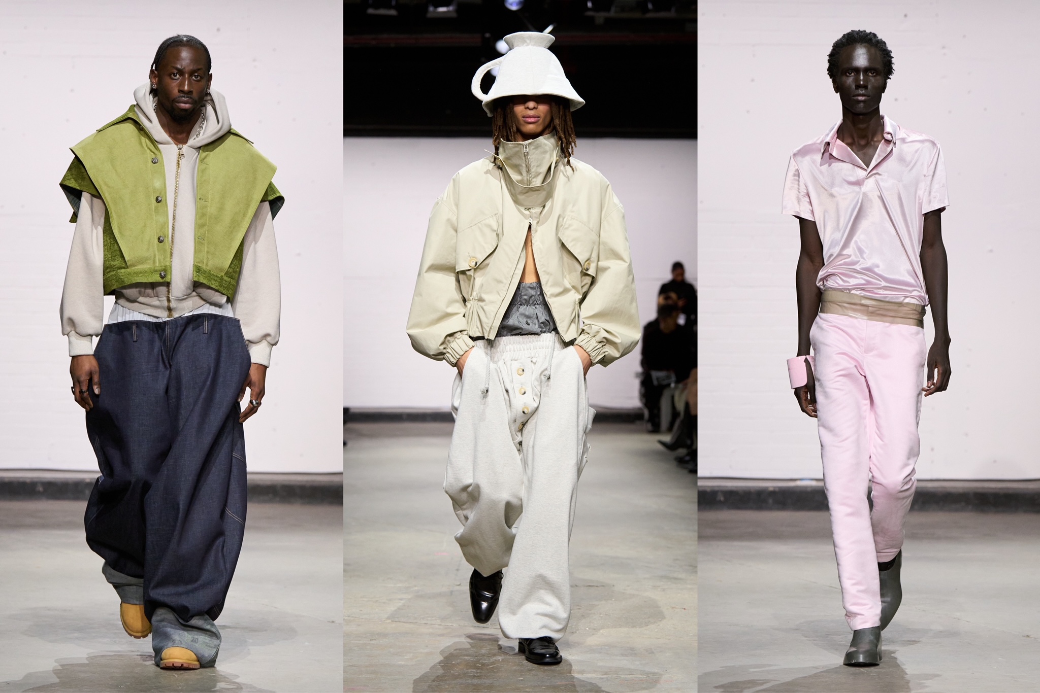 Central Saint Martins  M.A Goes Hard at London Fashion Week