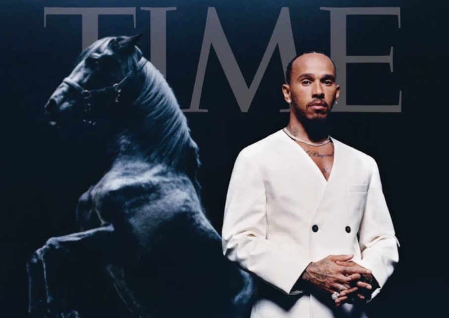 Lewis Hamilton Graces TIME Magazine Ahead of F1 2025 Season with Ferrari