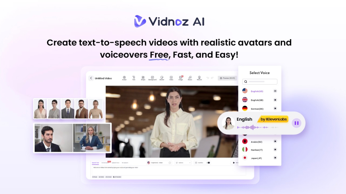 Revolutionize Video Creation in 2025 with Vidnoz AI