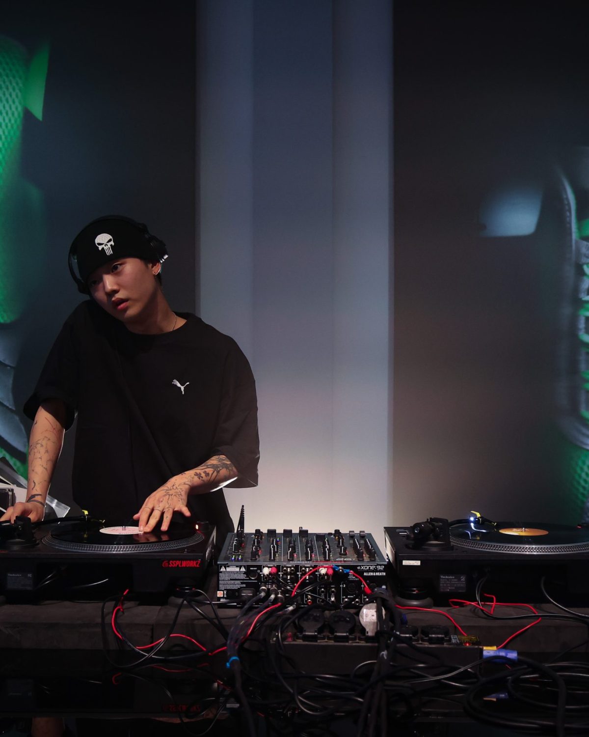 SEOUL, SOUTH KOREA - MAY 15: Guests enjoy the party at the PUMA H-Street Launch Experience in Studio Layer 41 on May 15, 2025 in Seoul, South Korea. (Photo by Chung Sung-Jun/Getty Images for PUMA)