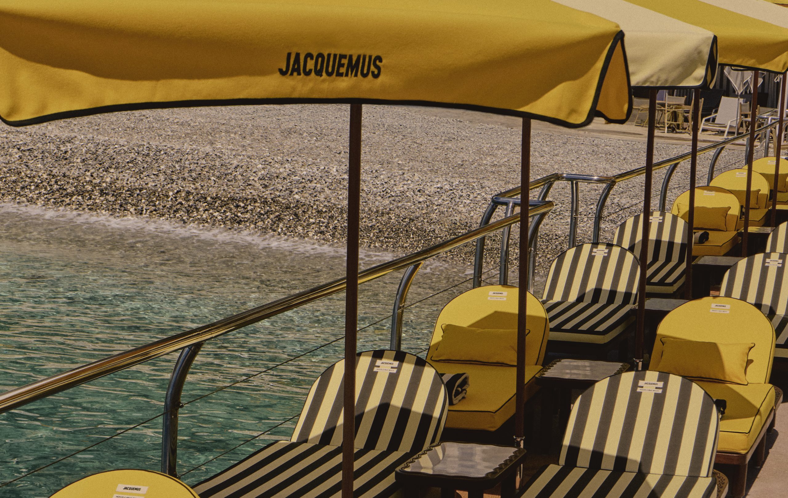 Jacquemus Brings Sand And Style To The Beach in Monte-Carlo