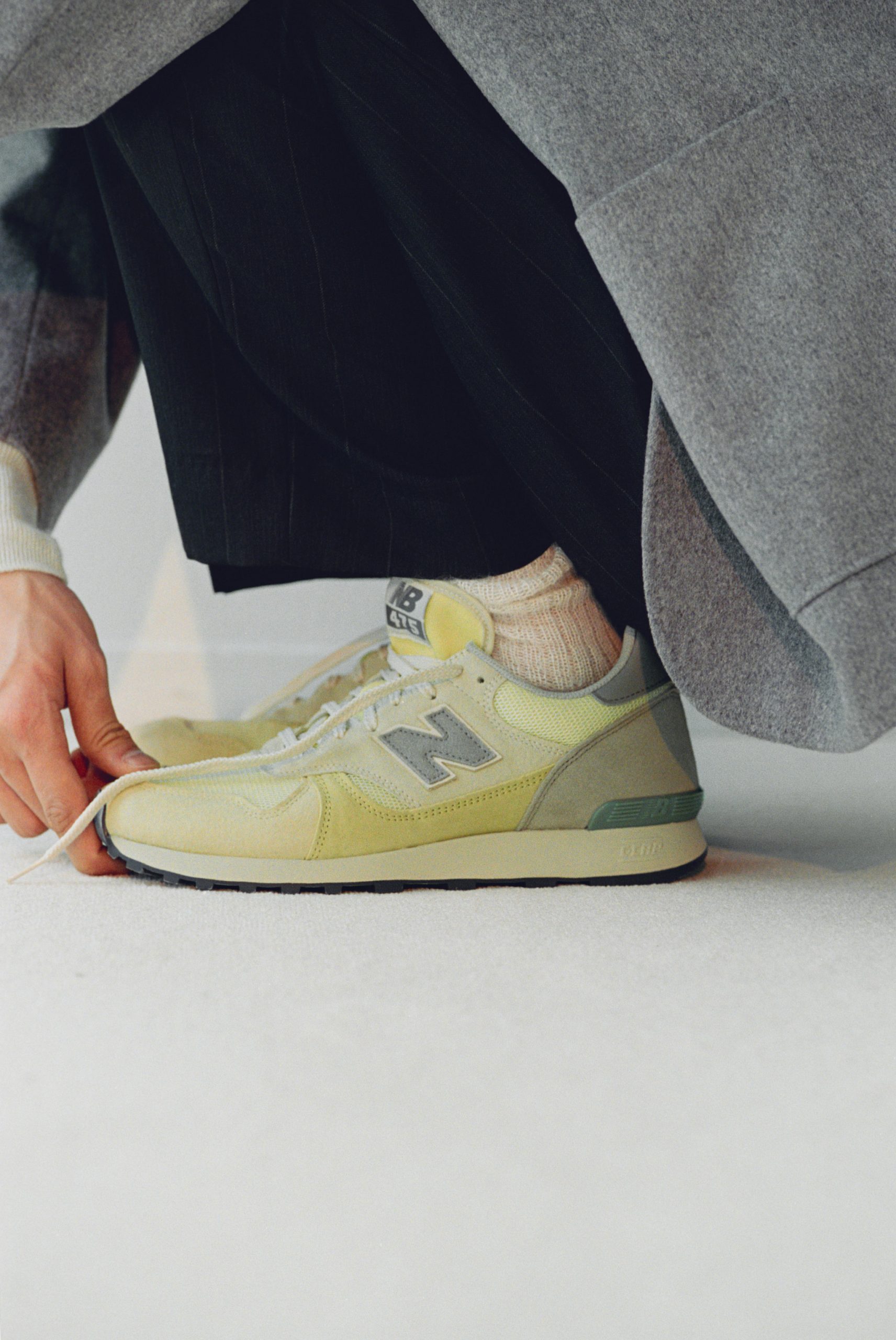 Auralee Puts a Modern Twist on a Vintage New Balance Classic 