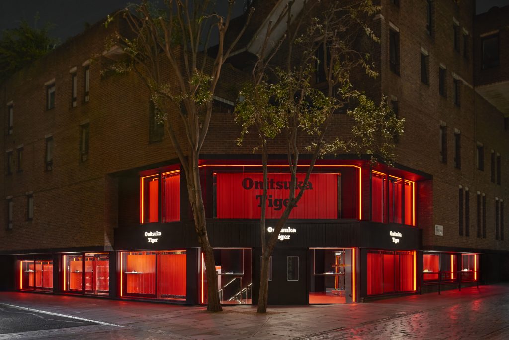 Onitsuka Tiger opens first Red Concept store in London, Covent Garden.