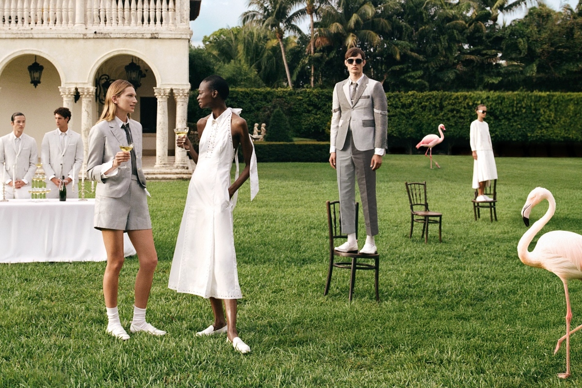 Thom Browne is Feeling the Sporty Cues Ahead of Summer 2025