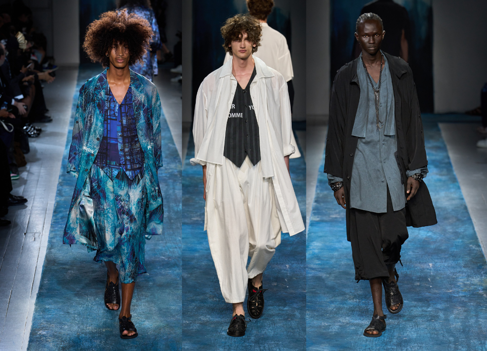 PFW: Yohji Yamamoto Spring/Summer 2026 Collection