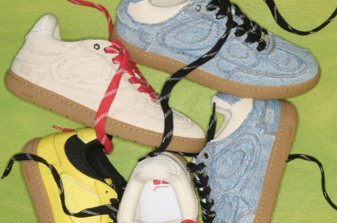 GANNI Steps Into Nostalgia with 08 Sneakers