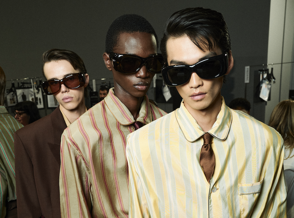 PFW: Backstage At Saint Laurent Spring/Summer 2026 Collection