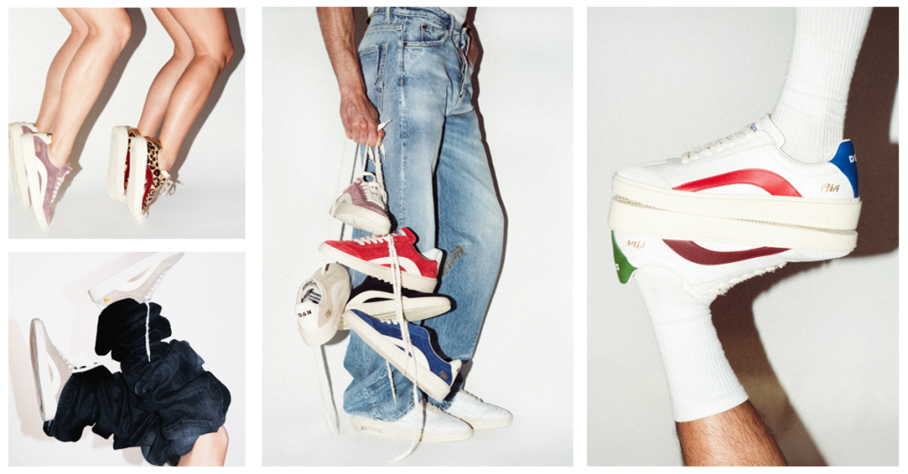 Dsquared2 Launches New Rider Sneakers.