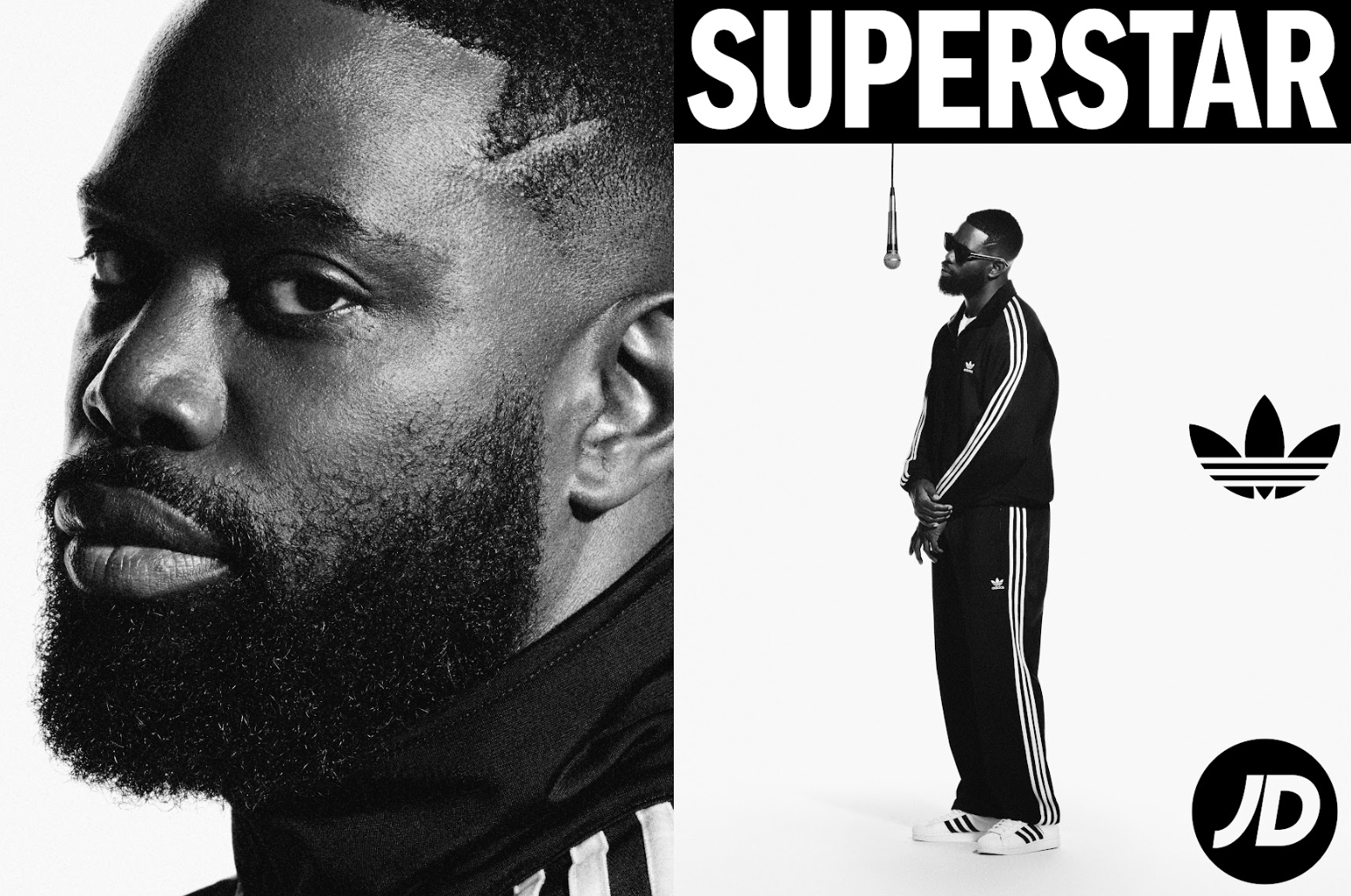 Ghetts Links Up With adidas x JD to Celebrate the Iconic Superstar Shoe