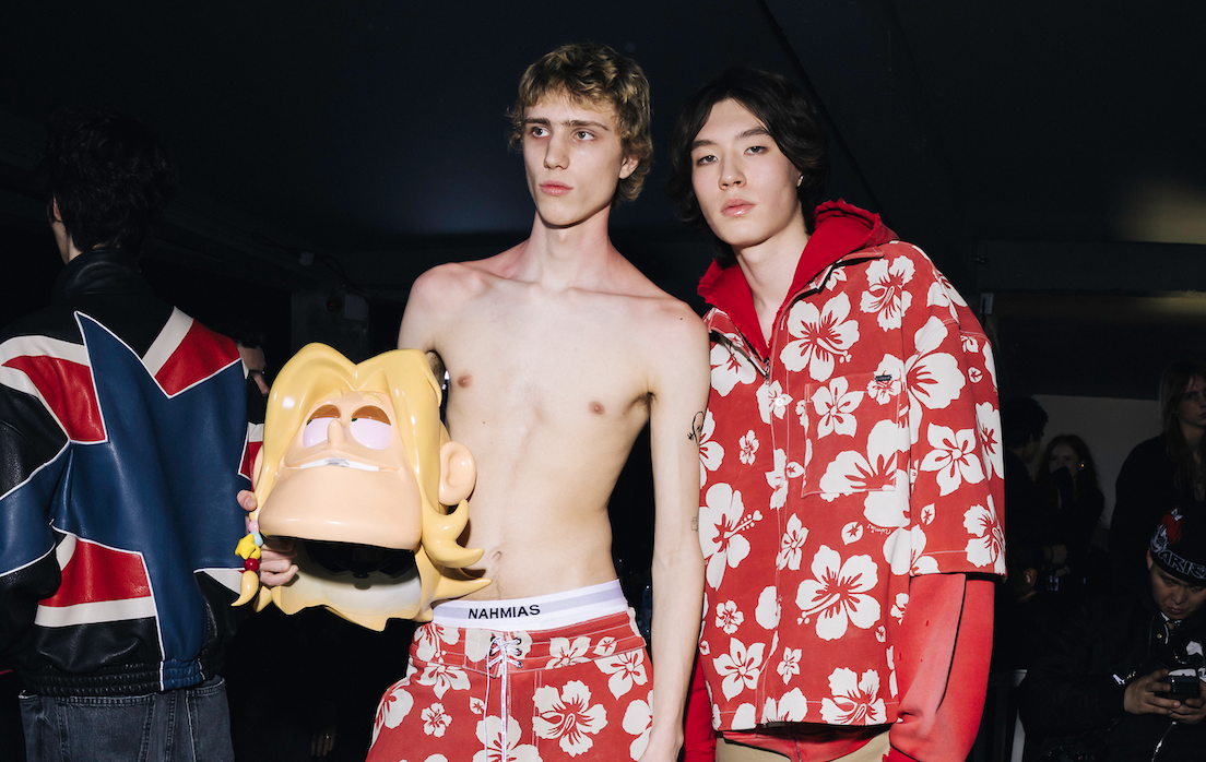 PFW: Backstage at Nahmias Fall/Winter 2026 Collection
