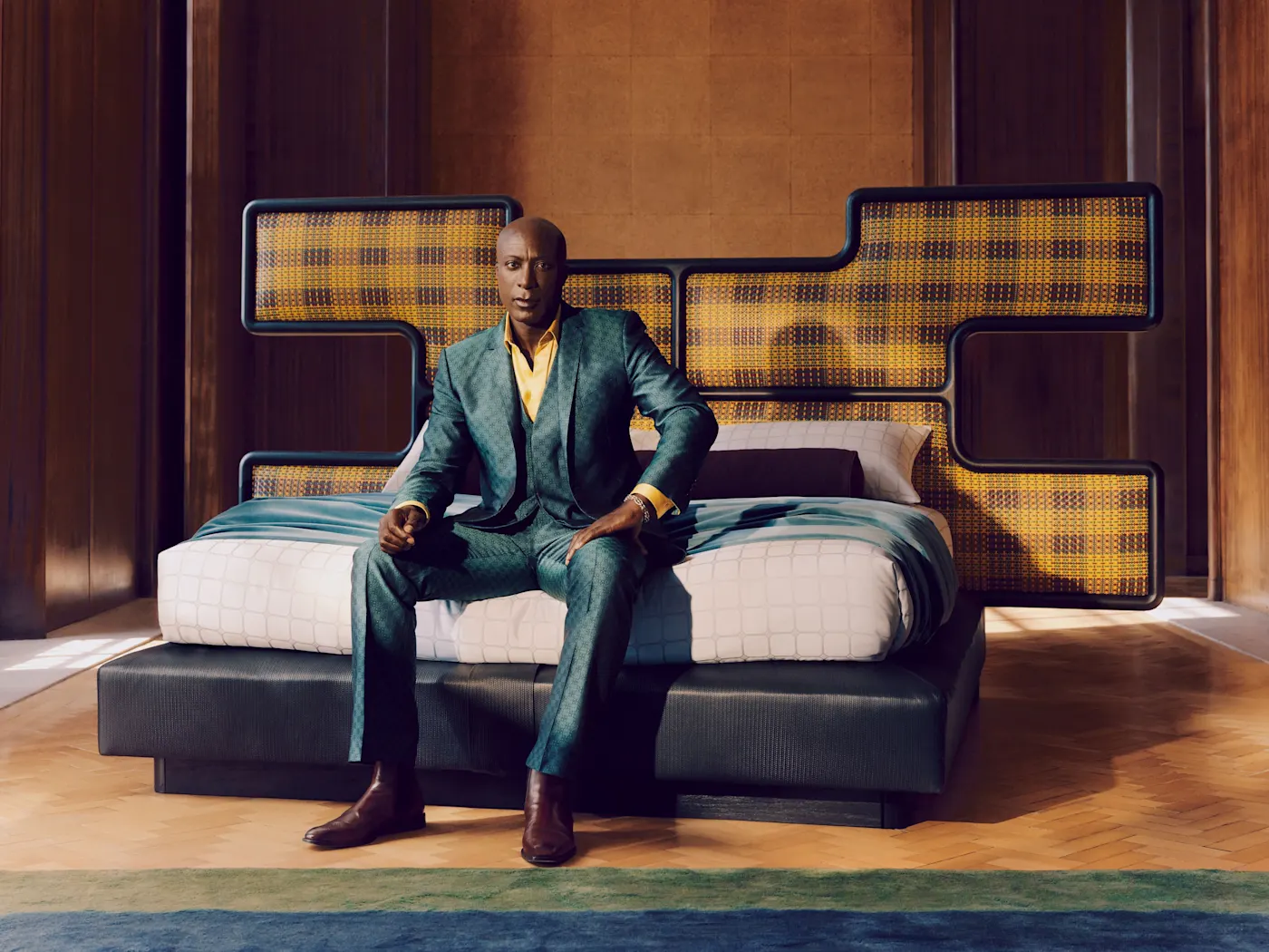 Ozwald Boateng brings Bespoke Tailoring to the Bedroom