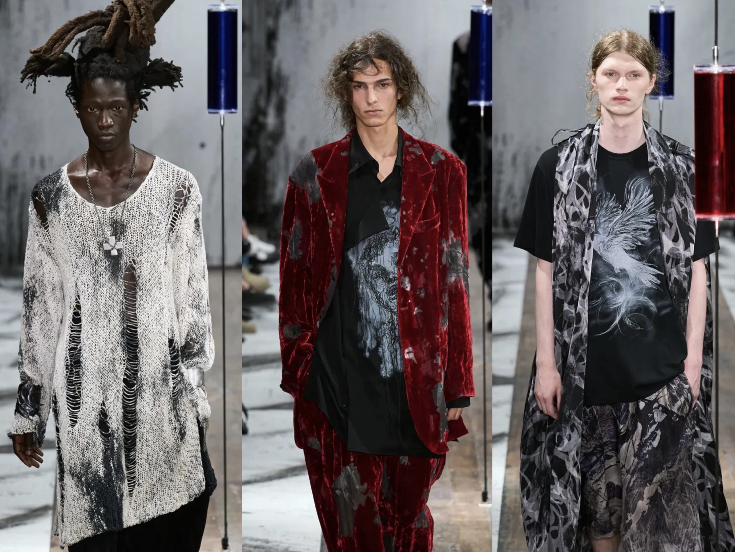 PFW: Yohji Yamamoto Spring/Summer 2027 Collection