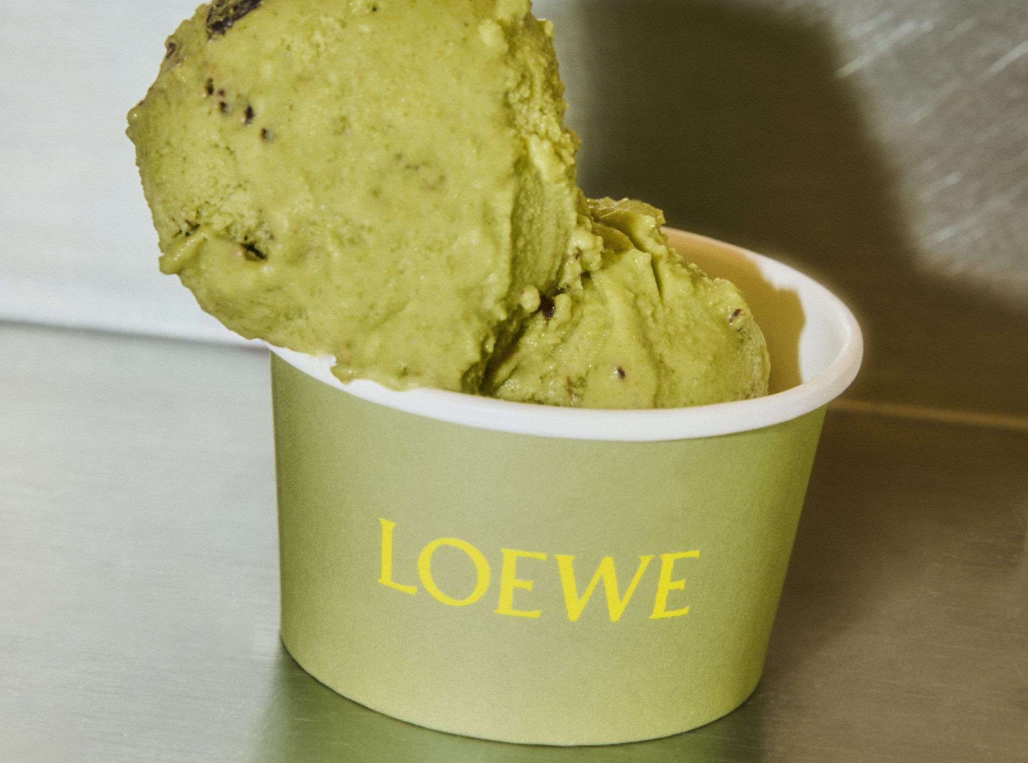 LOEWE Perfumes Is Bringing a Pistachio Ice Cream Bar to London