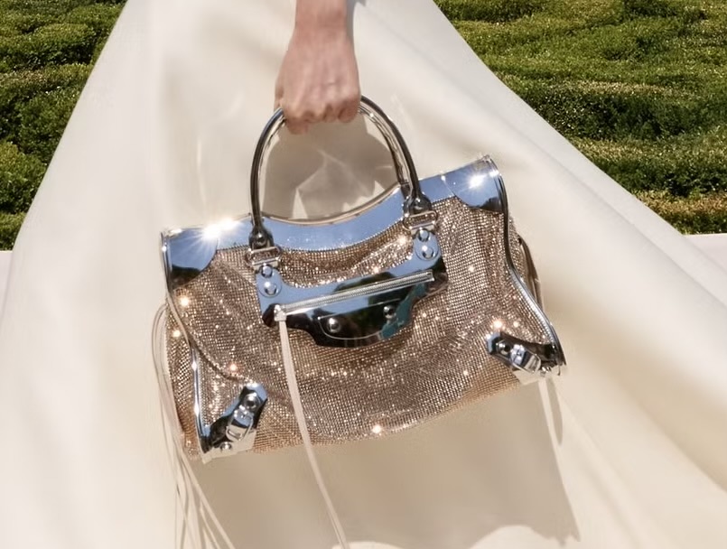 Balenciaga’s City Bag Gets the Couture Treatment