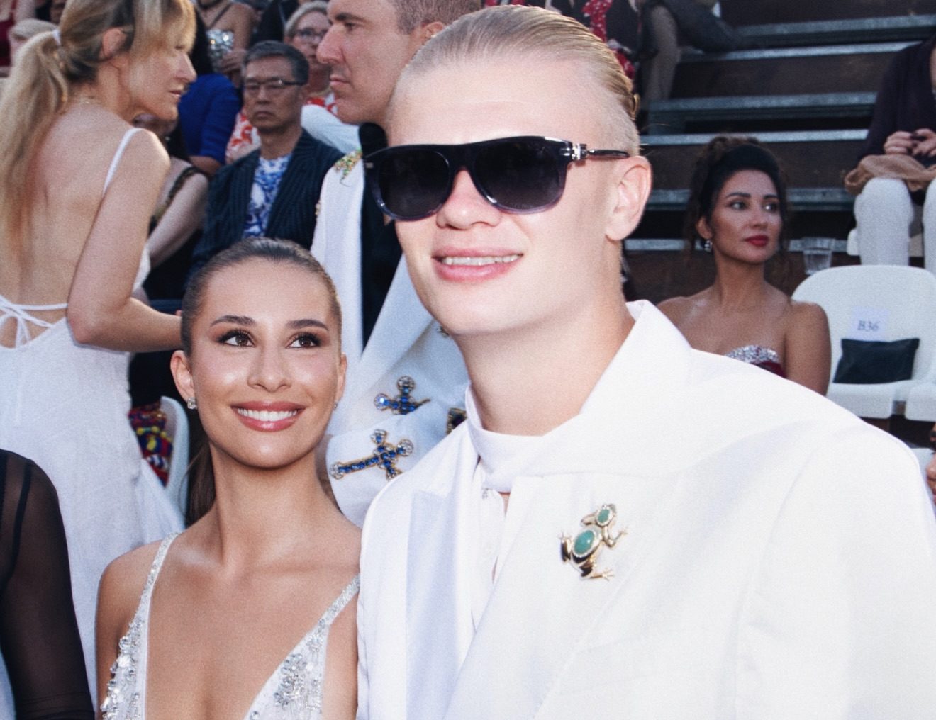 Erling Haaland Is Back Outside With Dolce & Gabbana In Sicily