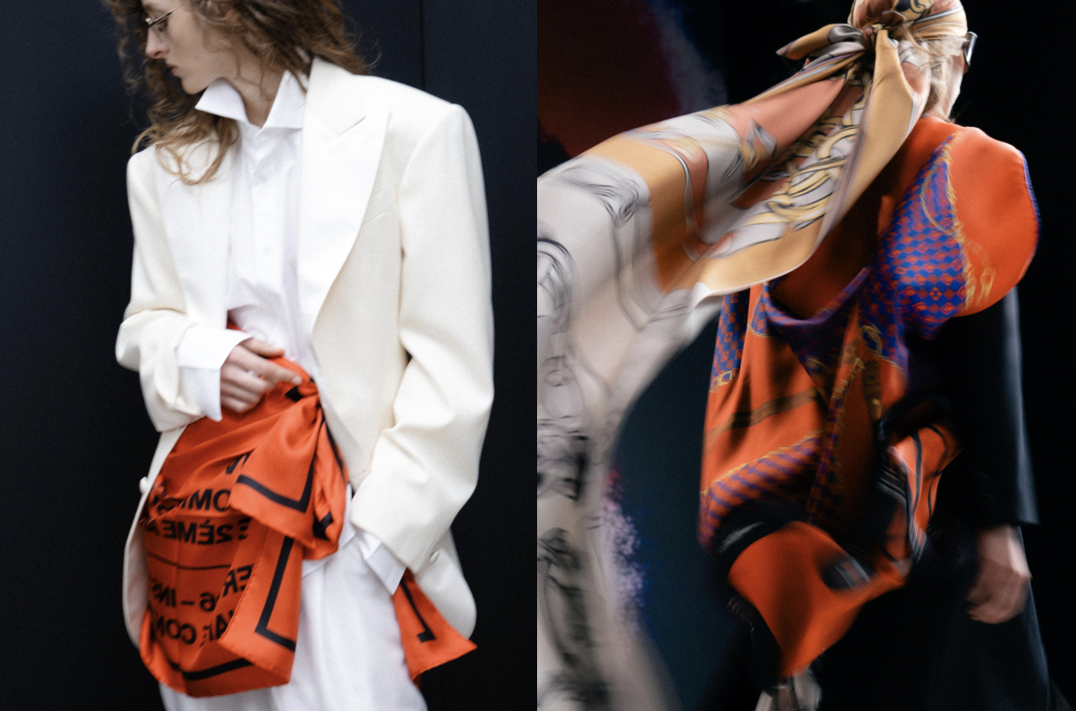 CELINE’s Latest Campaign Explores the Art of Silk