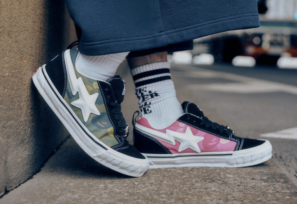 Vans and BAPE Rework the Knu Skool