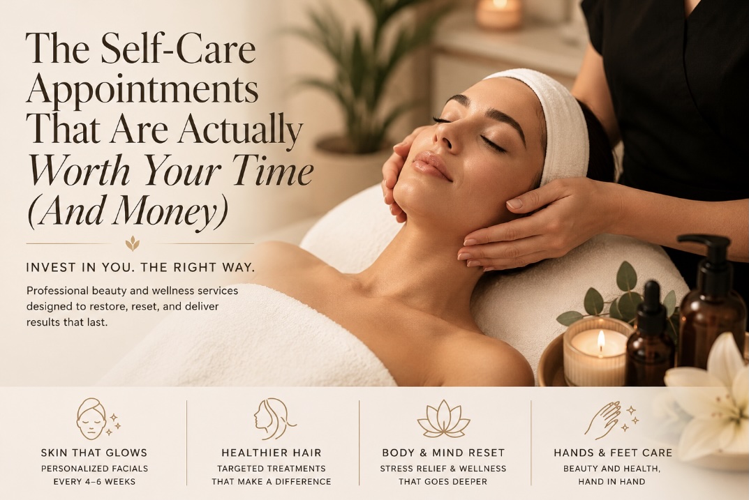 The Self-Care Appointments That Are Actually Worth Your Time (And Money)