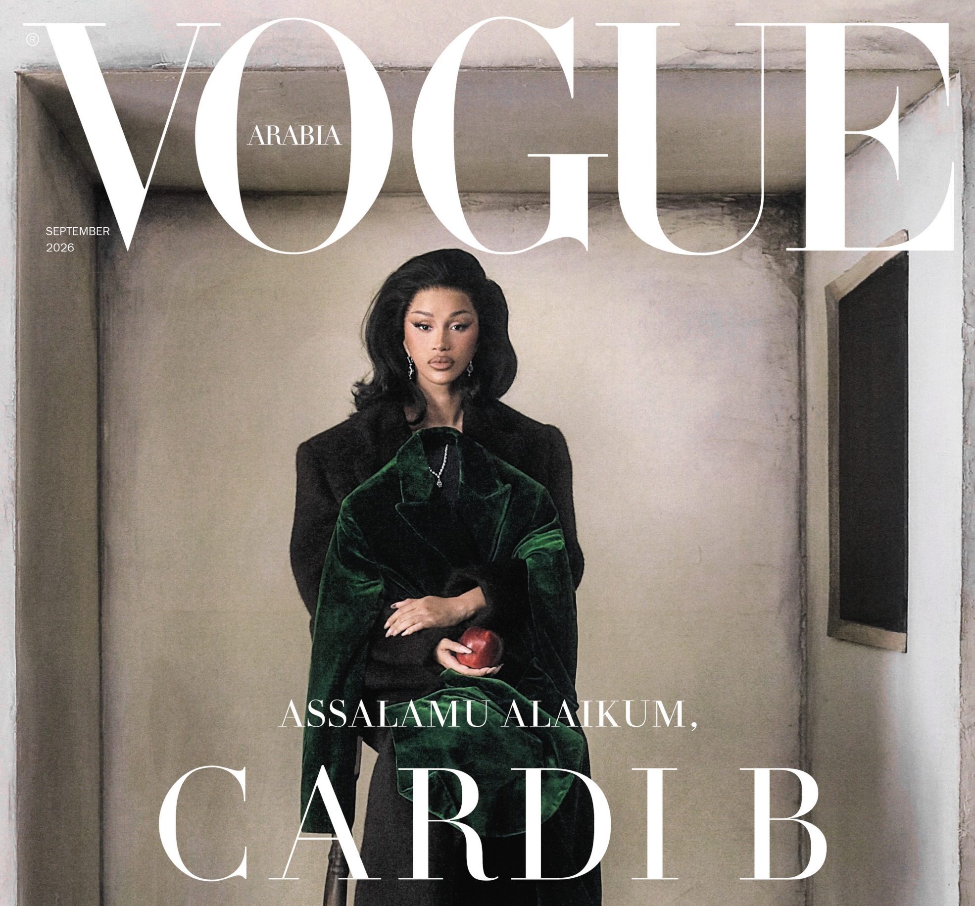Cardi B Takes Over Vogue Arabia’s September Issue