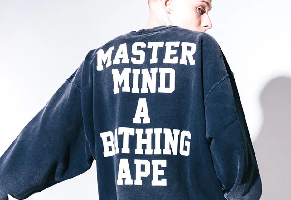 BAPE and mastermind JAPAN Return for a 19th Collaboration Built on “Vintage × Grunge”