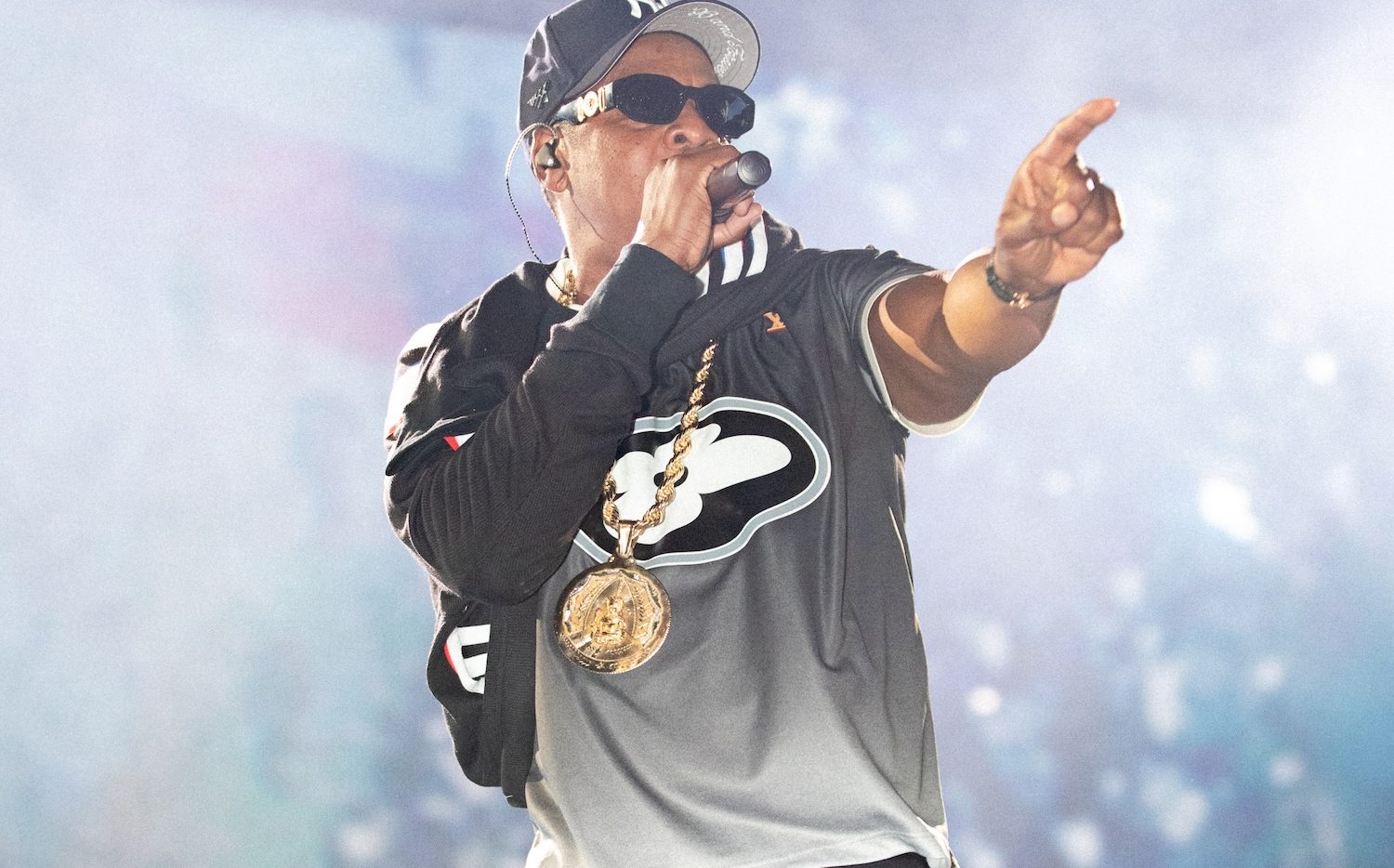 Spotted: JAY-Z Wears Custom Louis Vuitton to His Concert in Paris