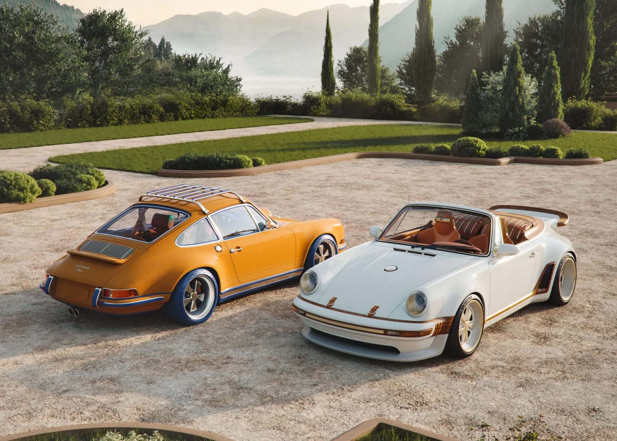 Louis Vuitton and Singer Reimagine the Porsche 911