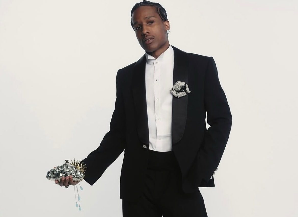 SPOTTED: A$AP Rocky Carrying Chanel’s Cloud Clutch