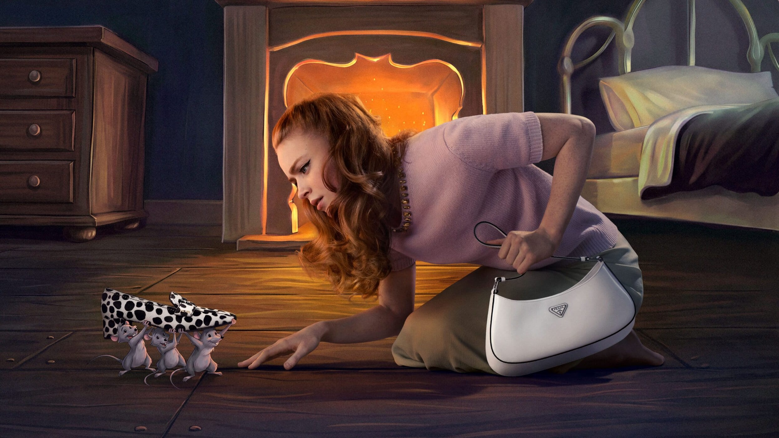Prada Draws Up Some Christmas Magic for Its Holiday 2026 Campaign
