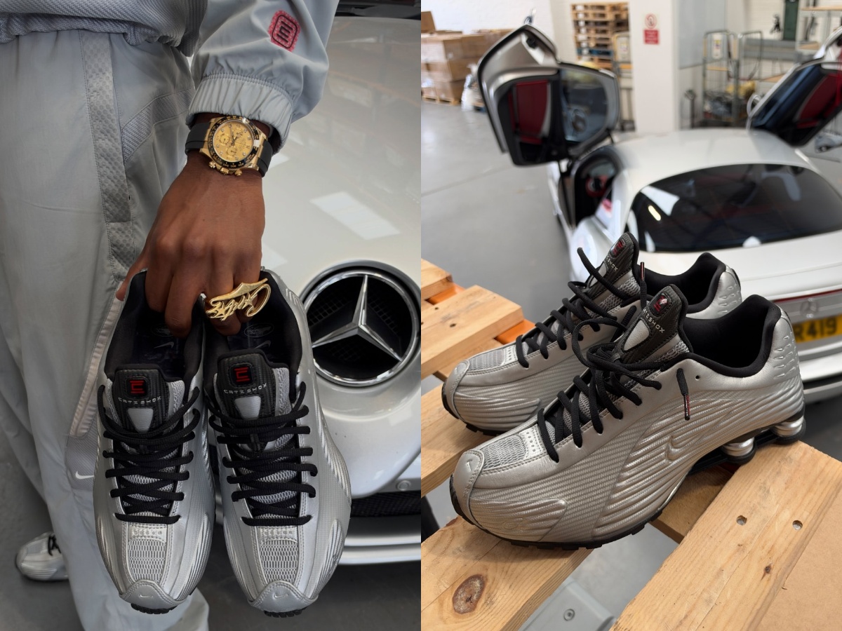 Corteiz Teases Upcoming Nike Shox R4 Colab