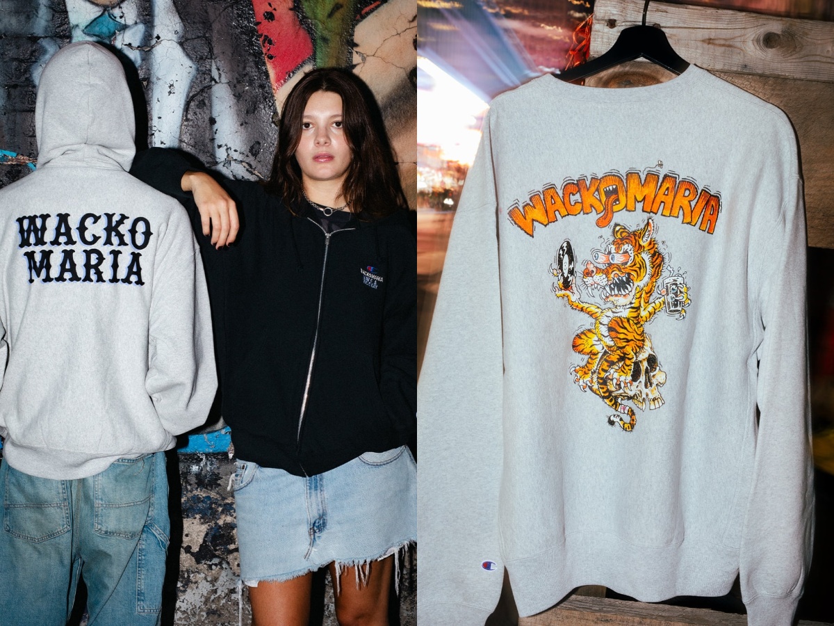 WACKO MARIA and Champion Get Graphic for First-Ever Collab